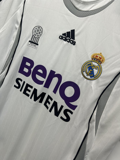2006/2007 Retro Real Madrid Home Football Jersey 1:1