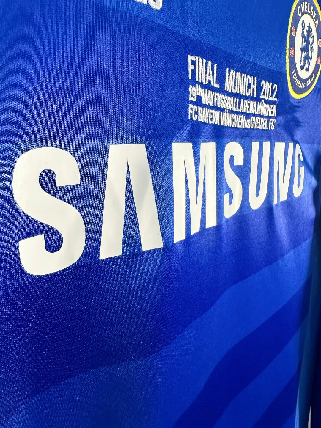 2011/2012 Retro Chelsea Long Sleeves Home Football Shirt 1:1