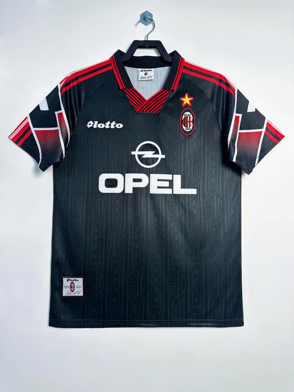 1997/1998 Retro AC Milan Special Edition Black Football Shirt 1:1