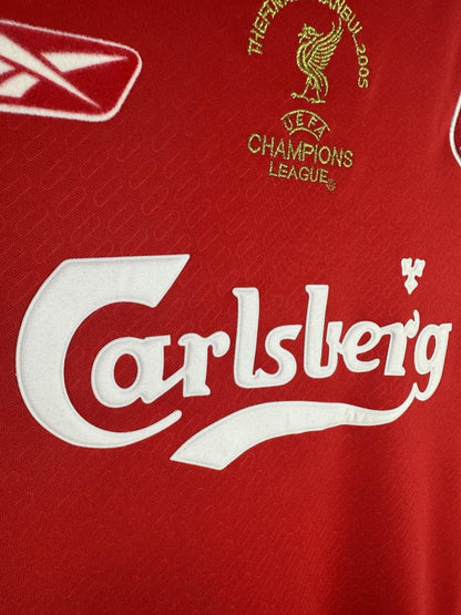 2004/2005 Retro Liverpool FC Home Football Jersey Long Sleeve 1:1