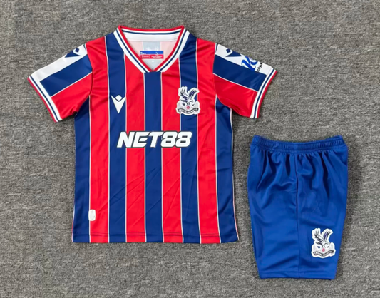 2025/2026 Crystal Palace Home Football Jersey 1:1 Kids Size