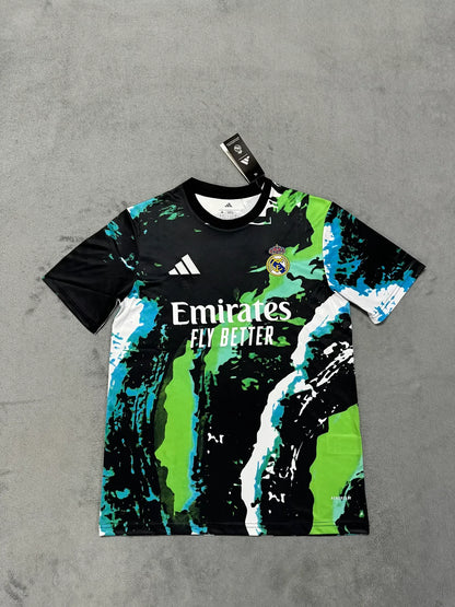 2025/2026 Real Madrid Special Edition Black And Green Football Shirt 1:1