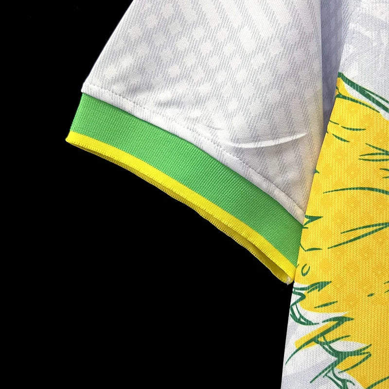 2022/2023 Brazil White Graffiti Edition Football Jersey 1:1