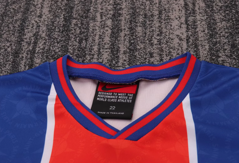 1995/1996 Retro Psg Paris Saint-Germain Home Football Shirt 1:1 Kids Size