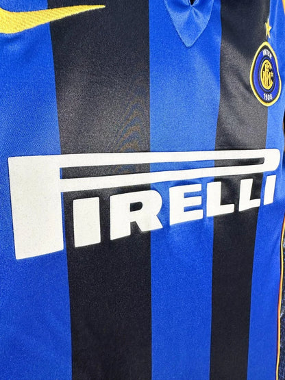 2001/2002 Retro Inter Milan Home Football Jersey 1:1