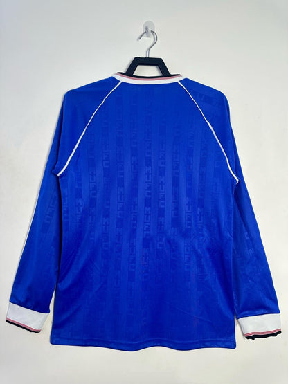 1988-1990 Retro Long Sleeve Manchester United Third Away Football Shirt 1:1