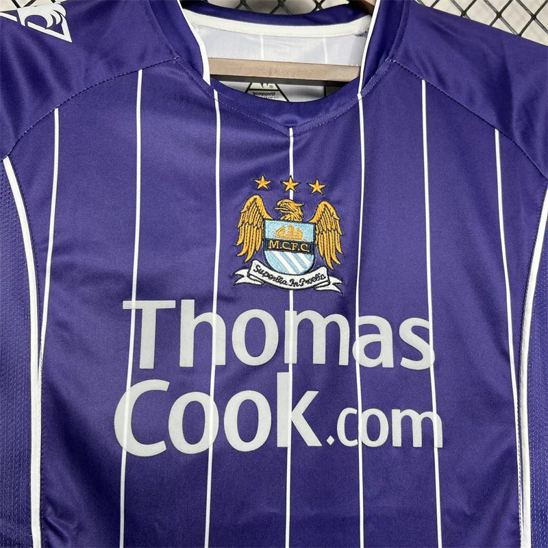 2007/2008 Retro Manchester City Away Football Shirt 1:1