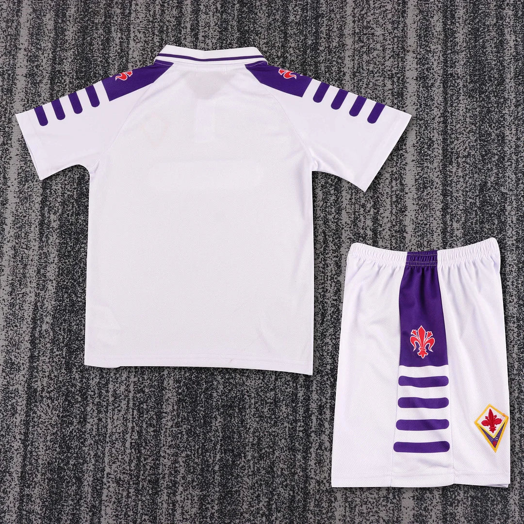 1998-1999 Retro Fiorentina Away Football Shirt 1:1 Kids Size