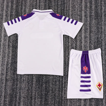 1998-1999 Retro Fiorentina Away Football Shirt 1:1 Kids Size