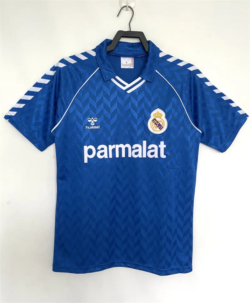 1986/1987 Retro Real Madrid Away Soccer Jersey 1:1