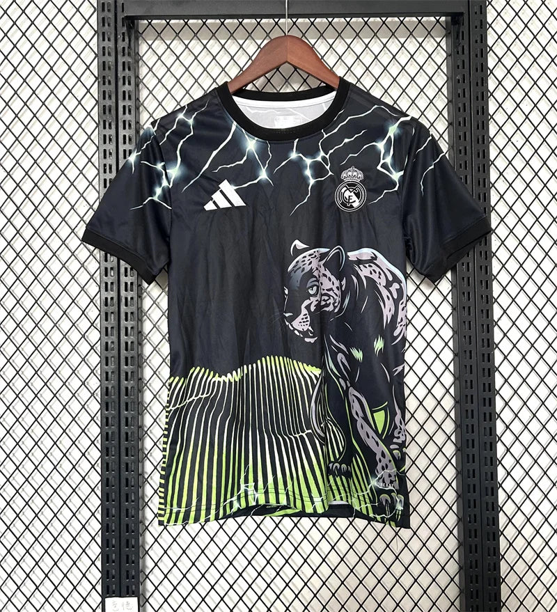 2024/2025 Real Madrid Leopard Special Edition Jersey Green 1:1