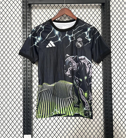 2024/2025 Real Madrid Leopard Special Edition Jersey Green 1:1