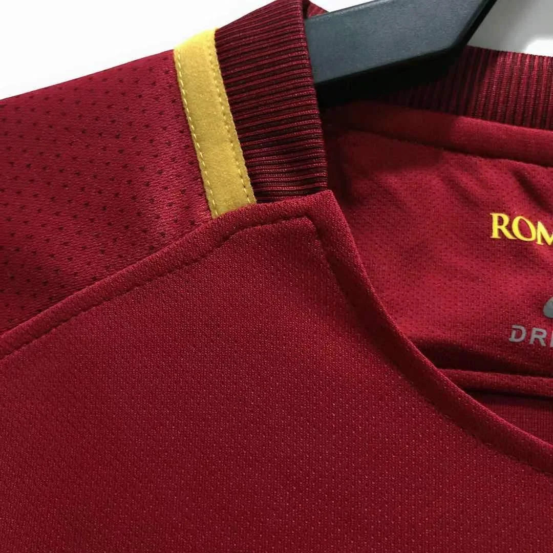 2017/2018 Retro Roma Home Soccer Jersey 1:1