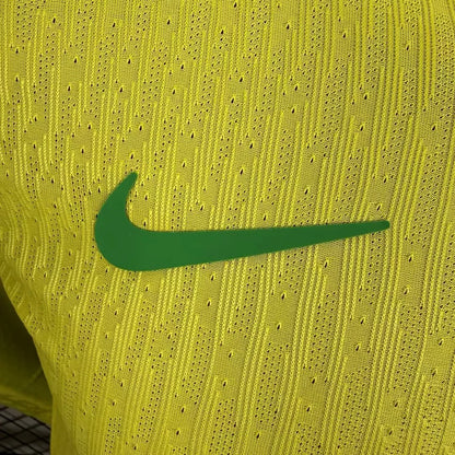 2025/2026 Long sleeves Player Version Brazil Home Football Jersey 1:1
