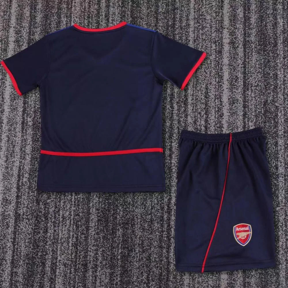 2002-2004 Retro Arsenal Away Football Shirt 1:1 Kids Size