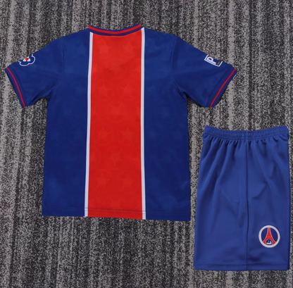 1995/1996 Retro Psg Paris Saint-Germain Home Football Shirt 1:1 Kids Size