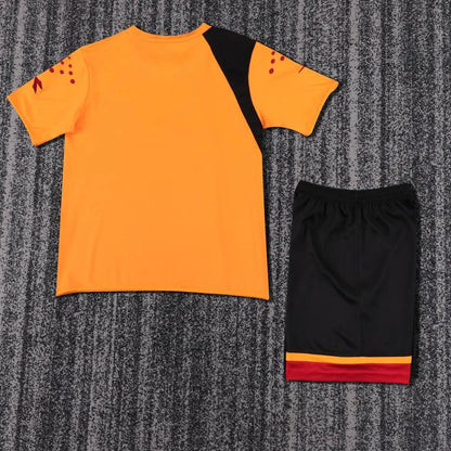 2005-2006 Retro Roma Home Soccer Jersey 1:1 Kids Size