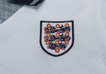 1990 Retro England Home Football Jersey 1:1 Kids Size