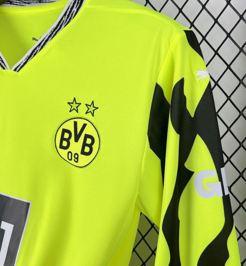 2025/2026 Long sleeves Dortmund Pre-match training clothes Football Jersey 1:1