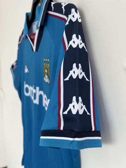 1997-1998 Retro Manchester City Home Football Shirt 1:1