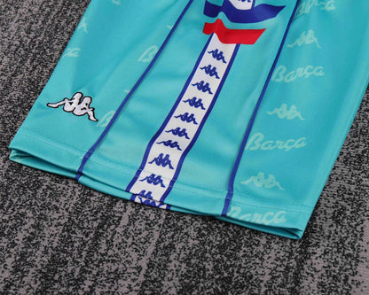 1992-1995 Retro Barcelona Away Football Shirt 1:1 Kids Size