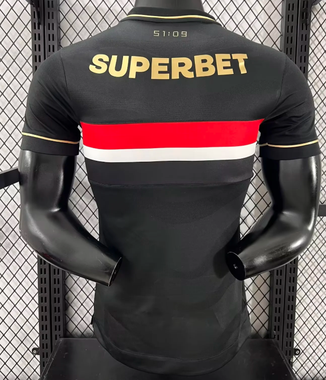2025/2026 Player Version S?o Paulo Away Football Jersey 1:1