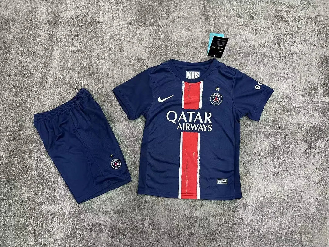2024/2025 Psg Paris Saint-Germain Home Football Shirt 1:1 Kids Size