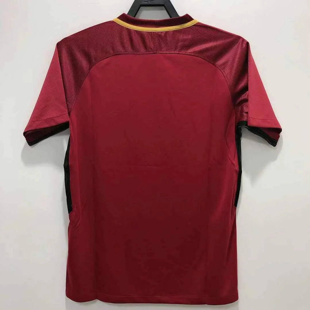 2017/2018 Retro Roma Home Soccer Jersey 1:1