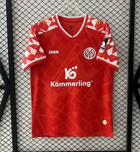 2025/2026 FSV Mainz 05 Home Football Jersey 1:1