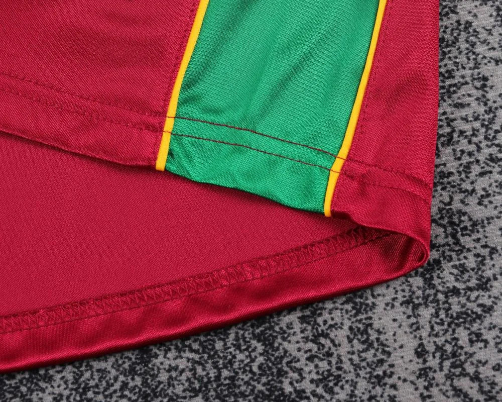 1998 Retro Portugal Home Football Shirt 1:1 Kids Size