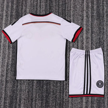 2014 Retro Germany Home Football Shirt 1:1 Kids Size