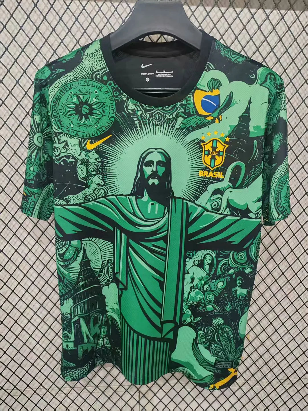 2025/2026 Brazil Jesus Fruit green Football Shirt 1:1