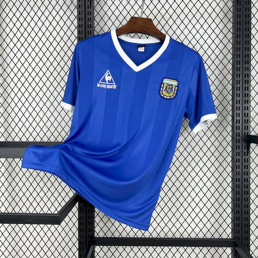 1986 Retro Argentina National Team Away Jersey 1:1
