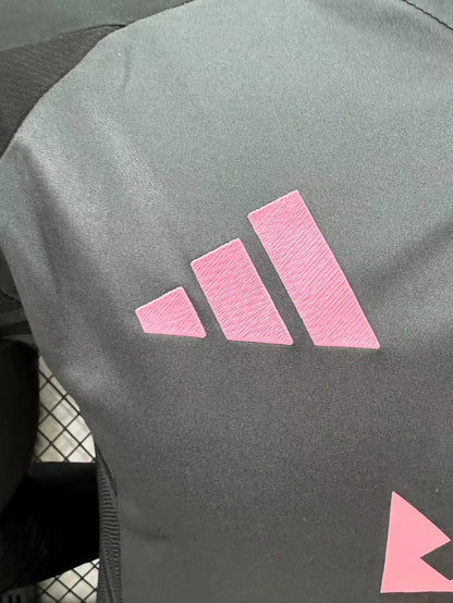 2025/2026 Long Sleeve Inter Miami Away Player Version Football Jersey 1:1 Thailand Quality