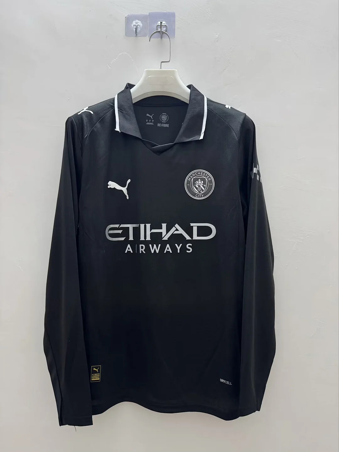 2025/2026 Long Sleeves Manchester City Away Football Jersey 1:1