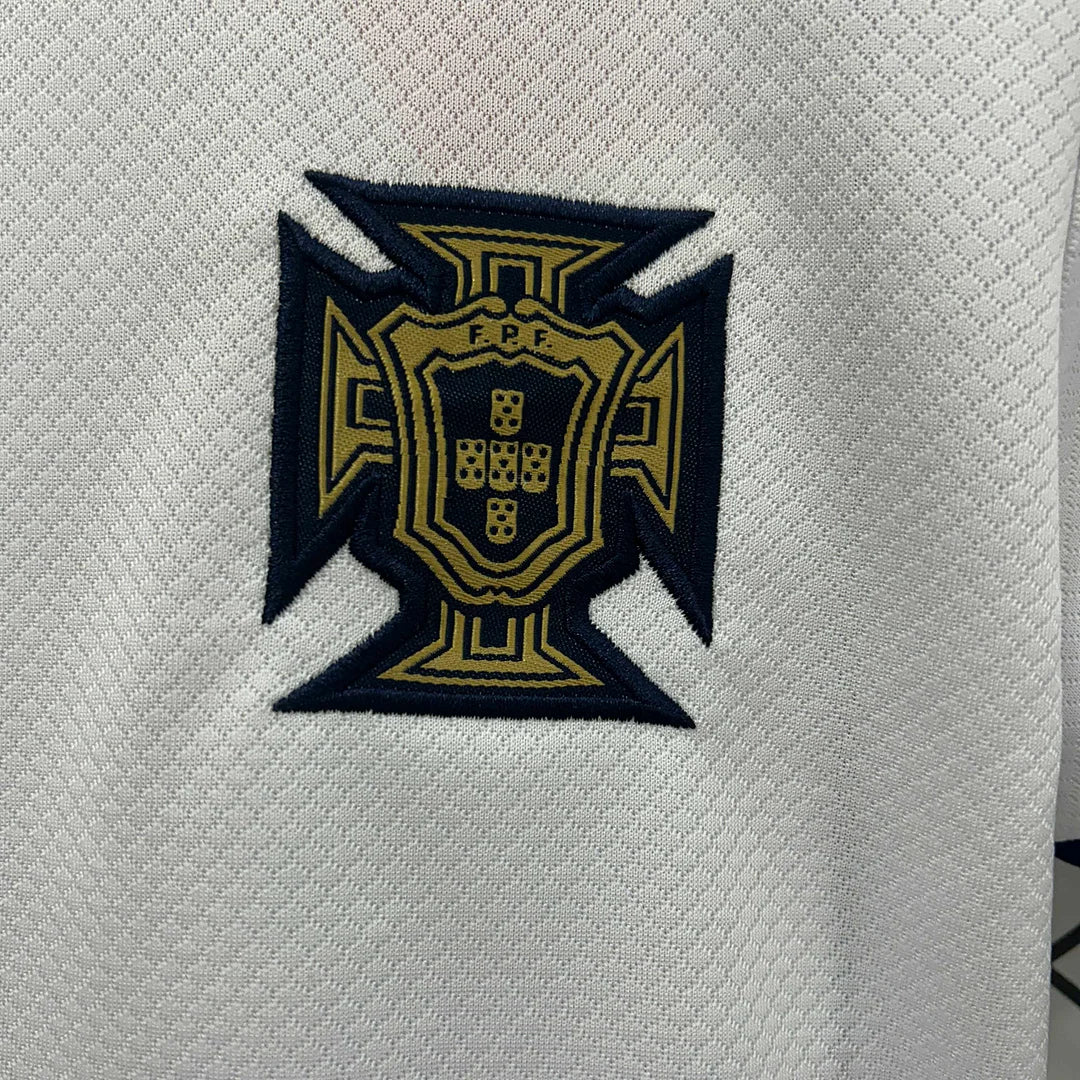 2025/2026 Portugal Training clothes white Football Jersey 1:1 Kids Size