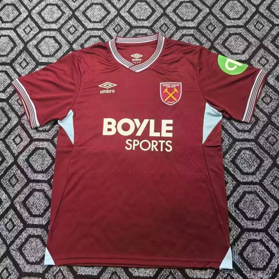 2025/2026 West Ham United Home Football Jersey 1:1