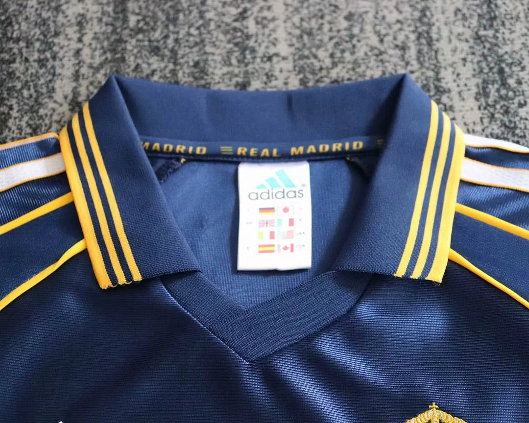 1998-2000 Retro Real Madrid Third Away Football Shirt 1:1 Kids Size