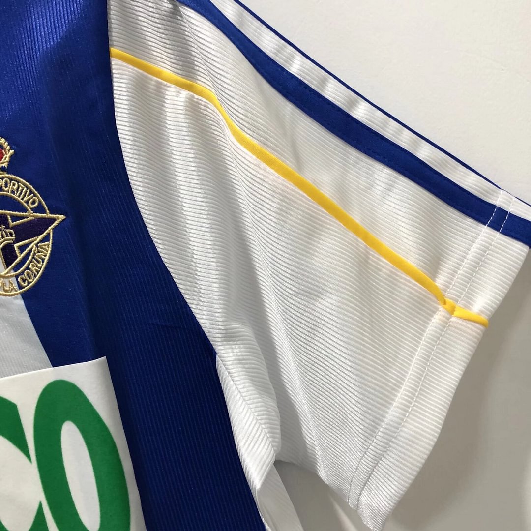 1999-2000 Retro Deportivo Home Football Shirt 1:1