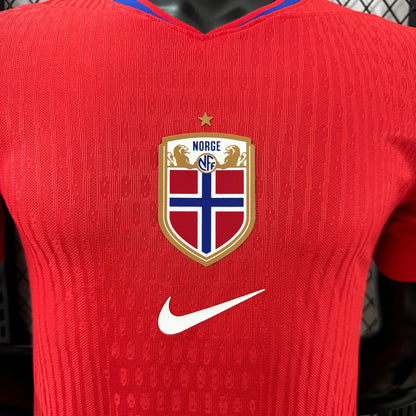 2025 Player Version Norway National Team Home Football Jersey 1:1