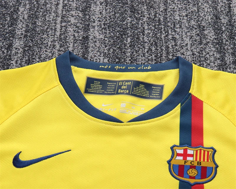 2008/2009 Retro Barcelona Away Football Shirt 1:1 Kids Size