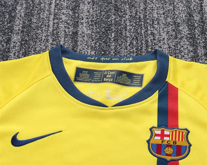 2008/2009 Retro Barcelona Away Football Shirt 1:1 Kids Size