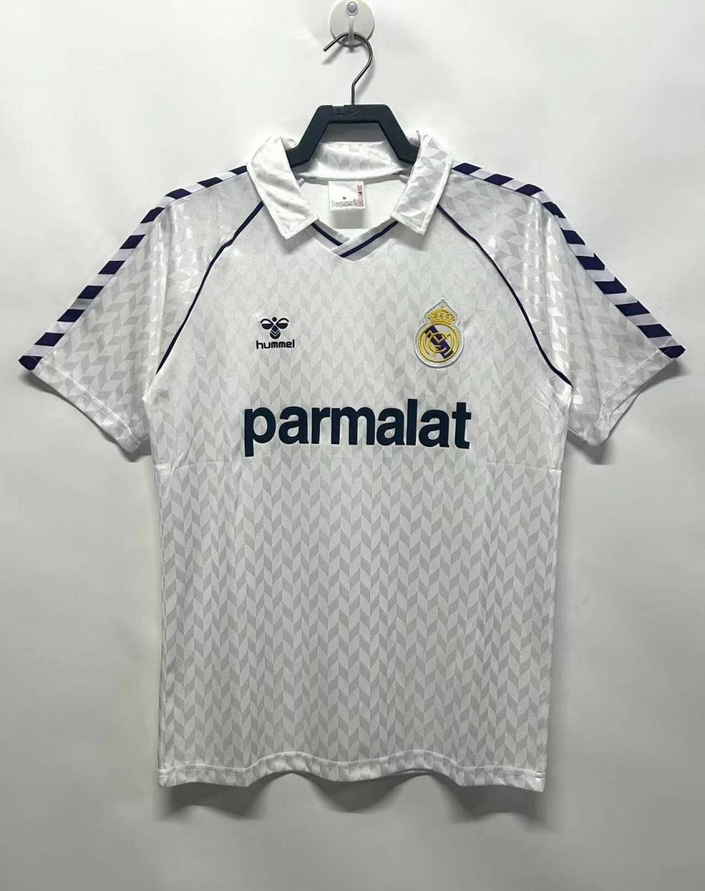 1986/1987 Retro Real Madrid Home Soccer Jersey 1:1