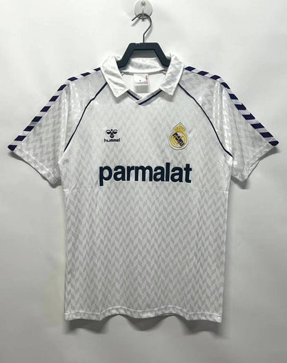 1986/1987 Retro Real Madrid Home Soccer Jersey 1:1