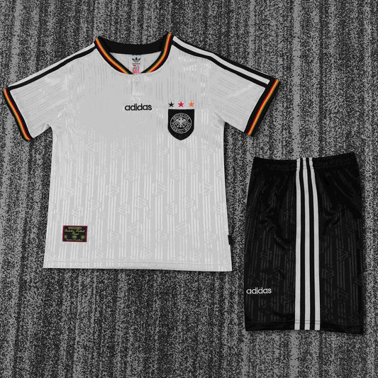 1996 Retro Germany Home Football Shirt 1:1 Kids Size