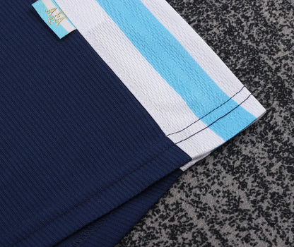 1998 Retro Argentina National Team Away Jersey 1:1 Kids Size