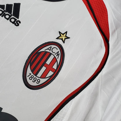 2006/2007 Retro Long Sleeve AC Milan Away Football Shirt 1:1