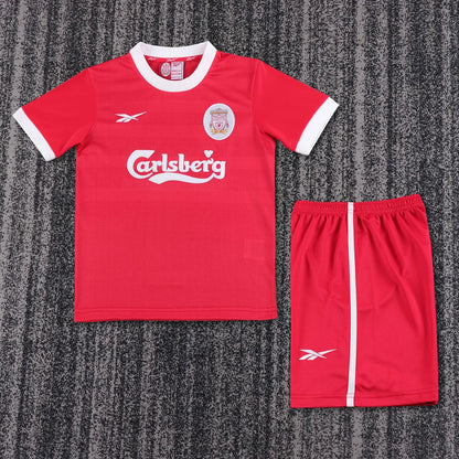 1997-1998 Retro Liverpool Home Football Jersey 1:1 Kids Size