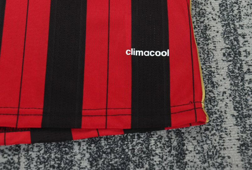2013-2014 Retro Long Sleeve AC Milan Home Football Shirt 1:1 Kids Size