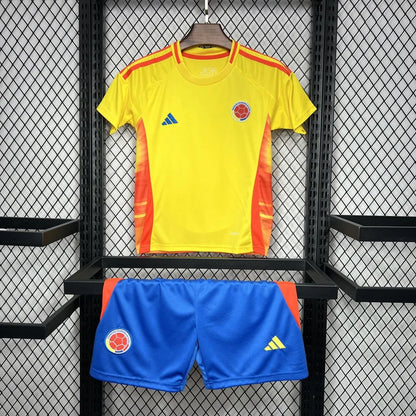 2024-2025 Colombia National Home Football Shirt 1:1 Kids Size